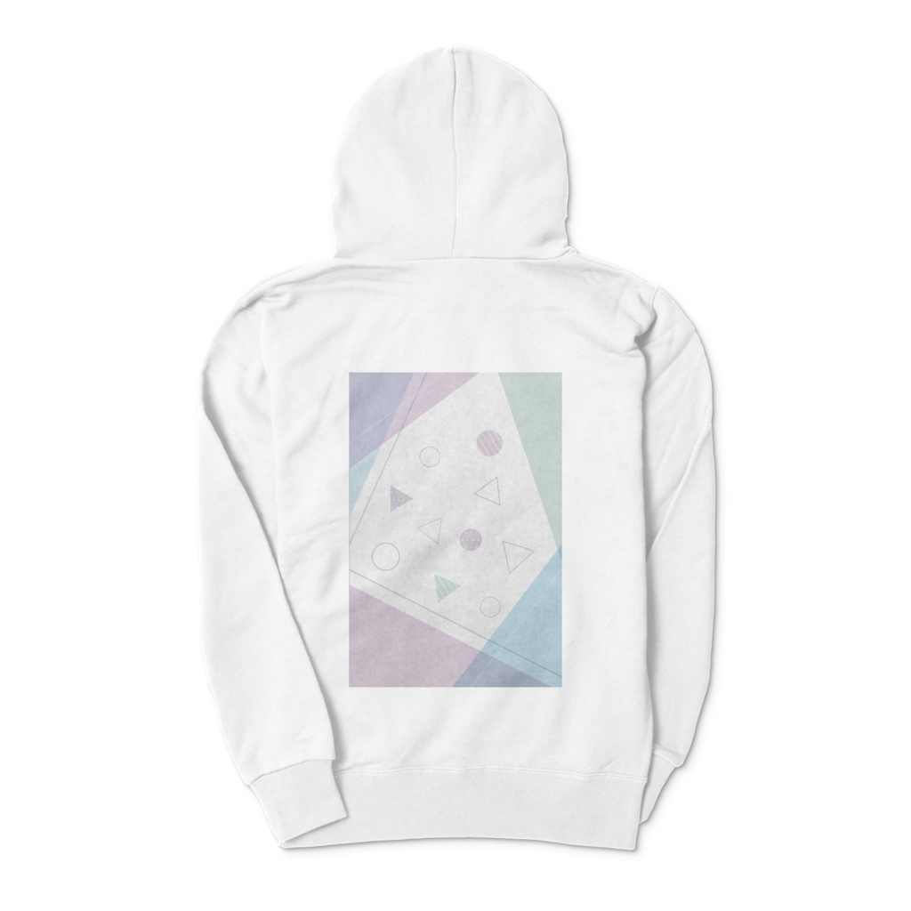 Niahers 背面プリントパーカー