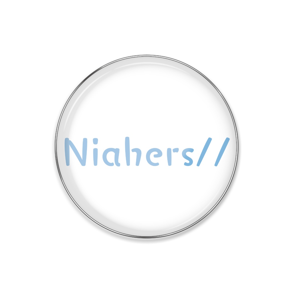 Niahers ピンバッジ