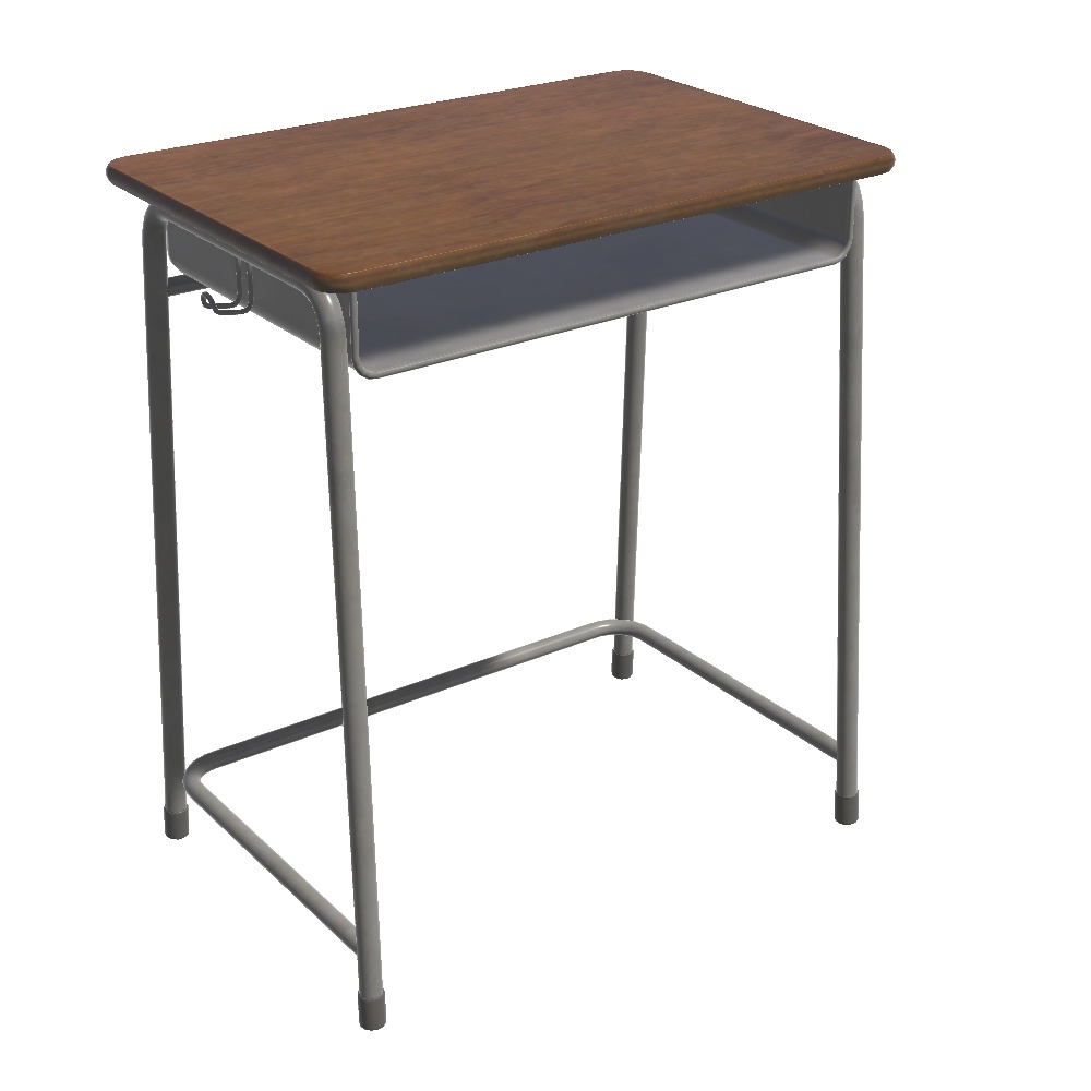 【3Dモデル】教室アセット(9点)