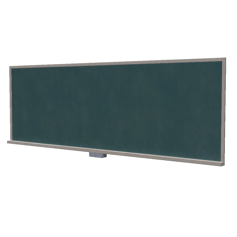 【3Dモデル】教室アセット(9点)