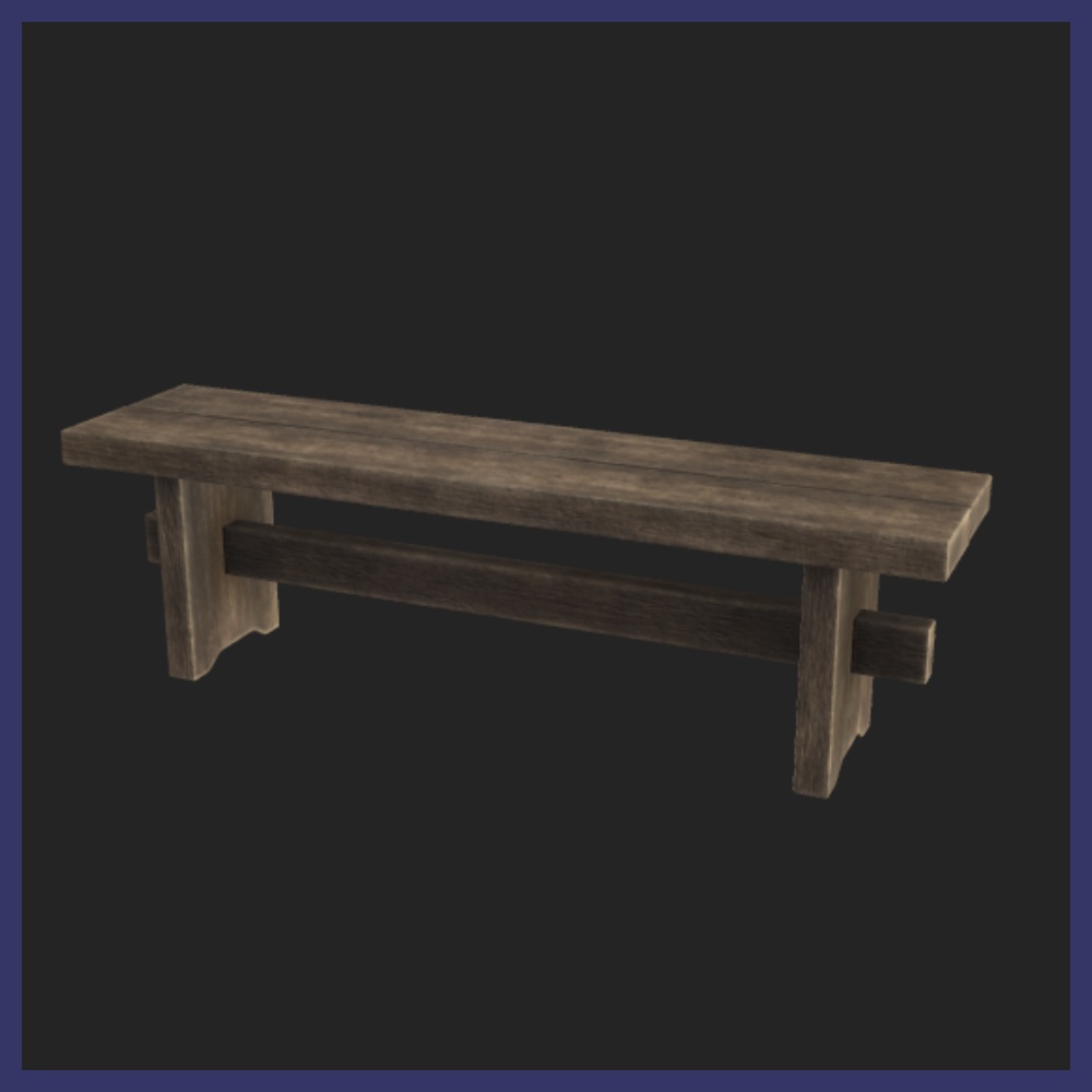 【3Dモデル】中世酒場アセット(8点)