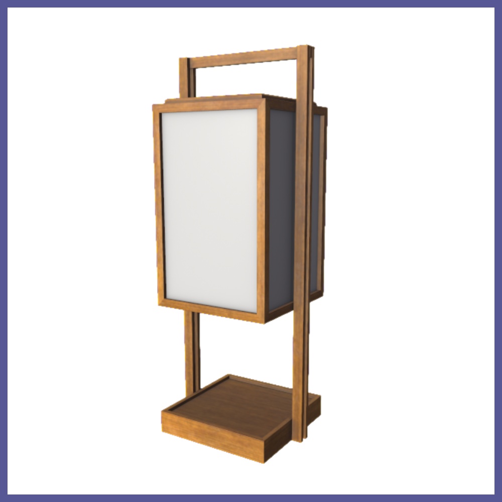 【3Dモデル】和室アセット(16点)