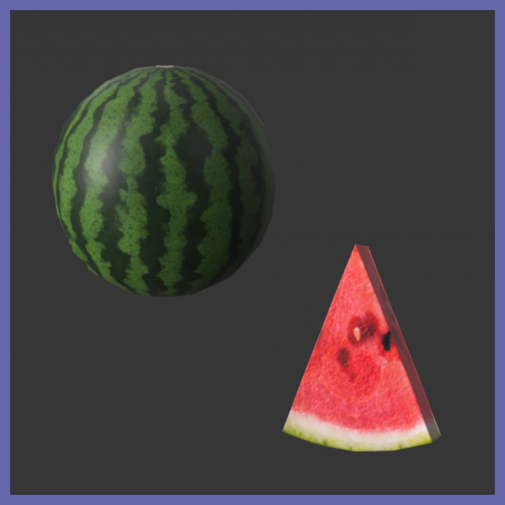 【3Dモデル】夏の風物詩アセット(10点)