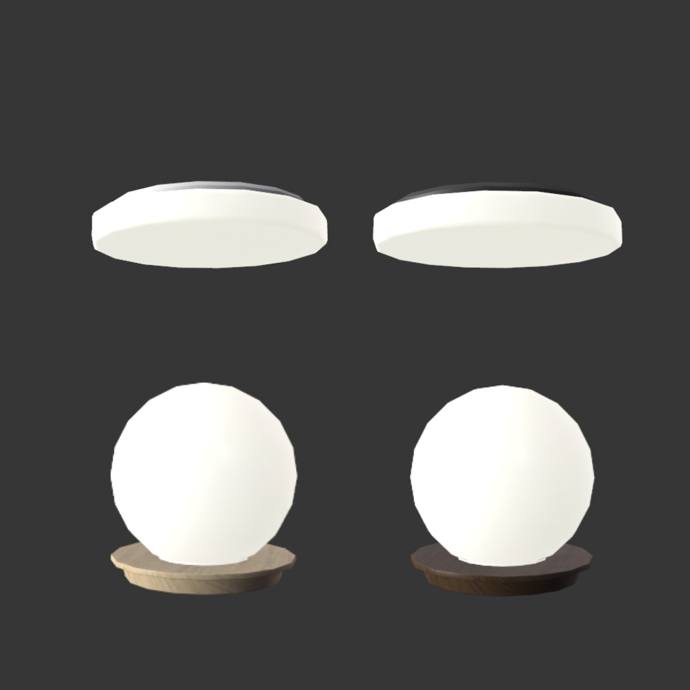 【3Dモデル】ワンルーム家具アセット(28点)