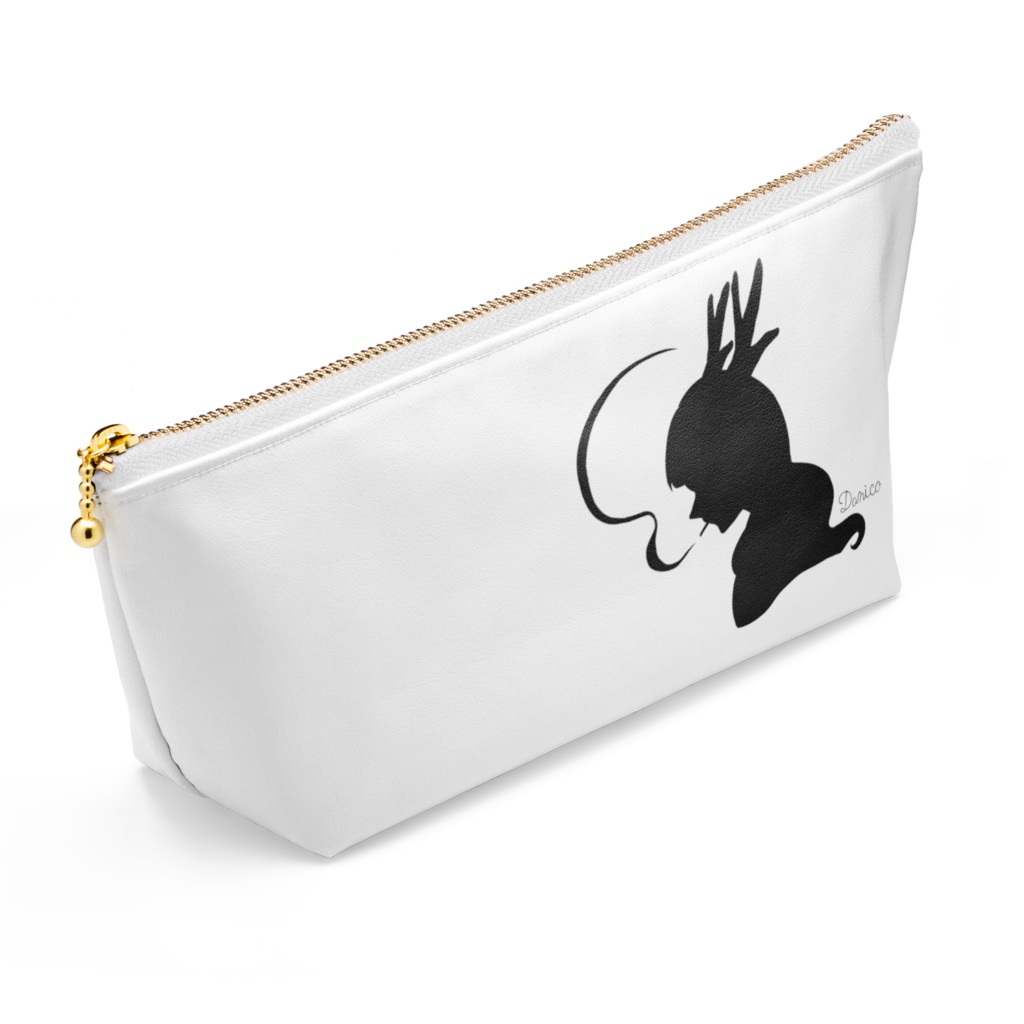 だにこシルエットポーチ