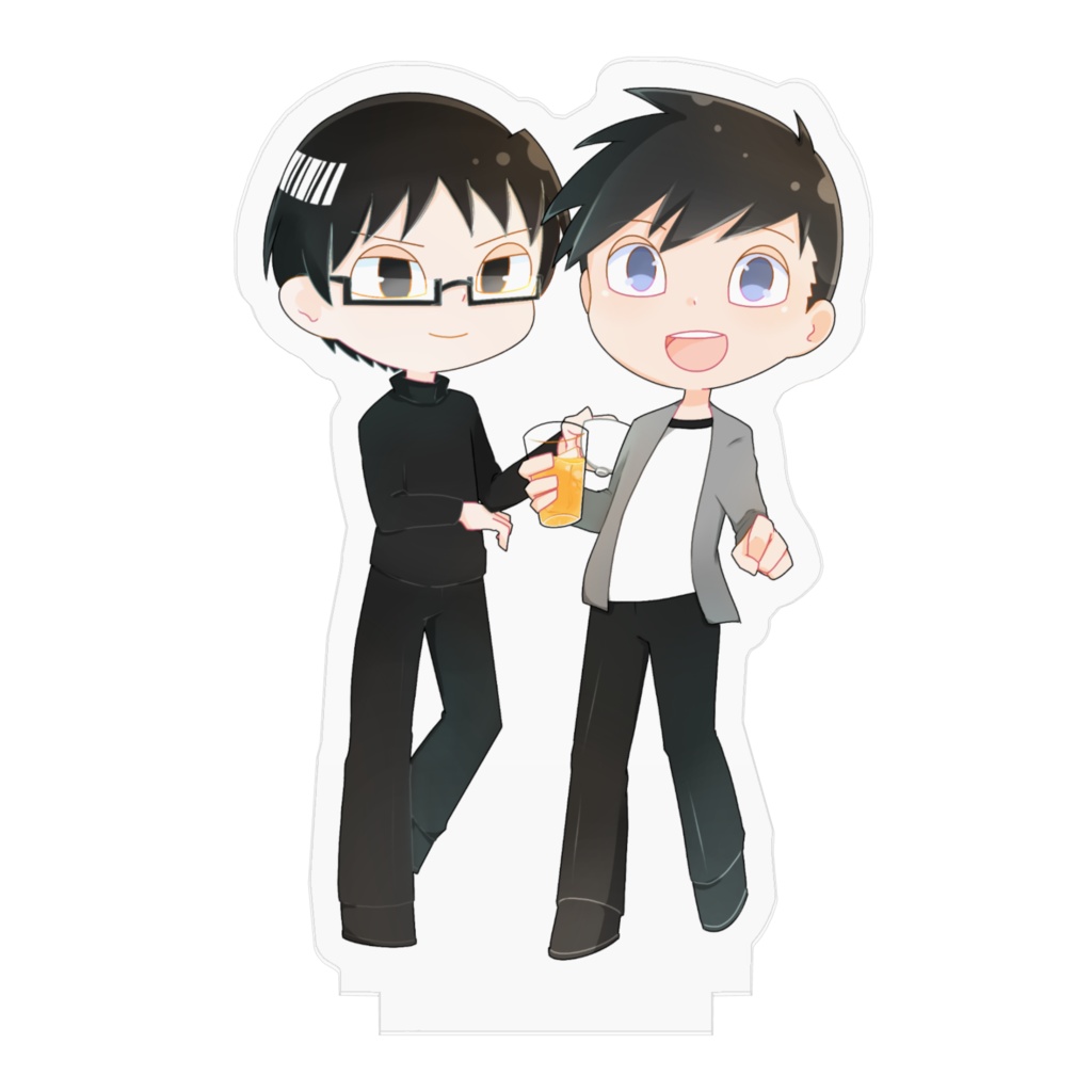 実篤&須藤 アクリルフィギュア7cm