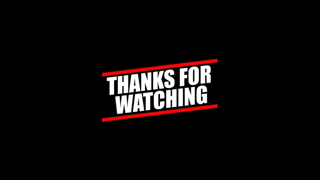 【無料あり】THANKS FOR WATCHING
