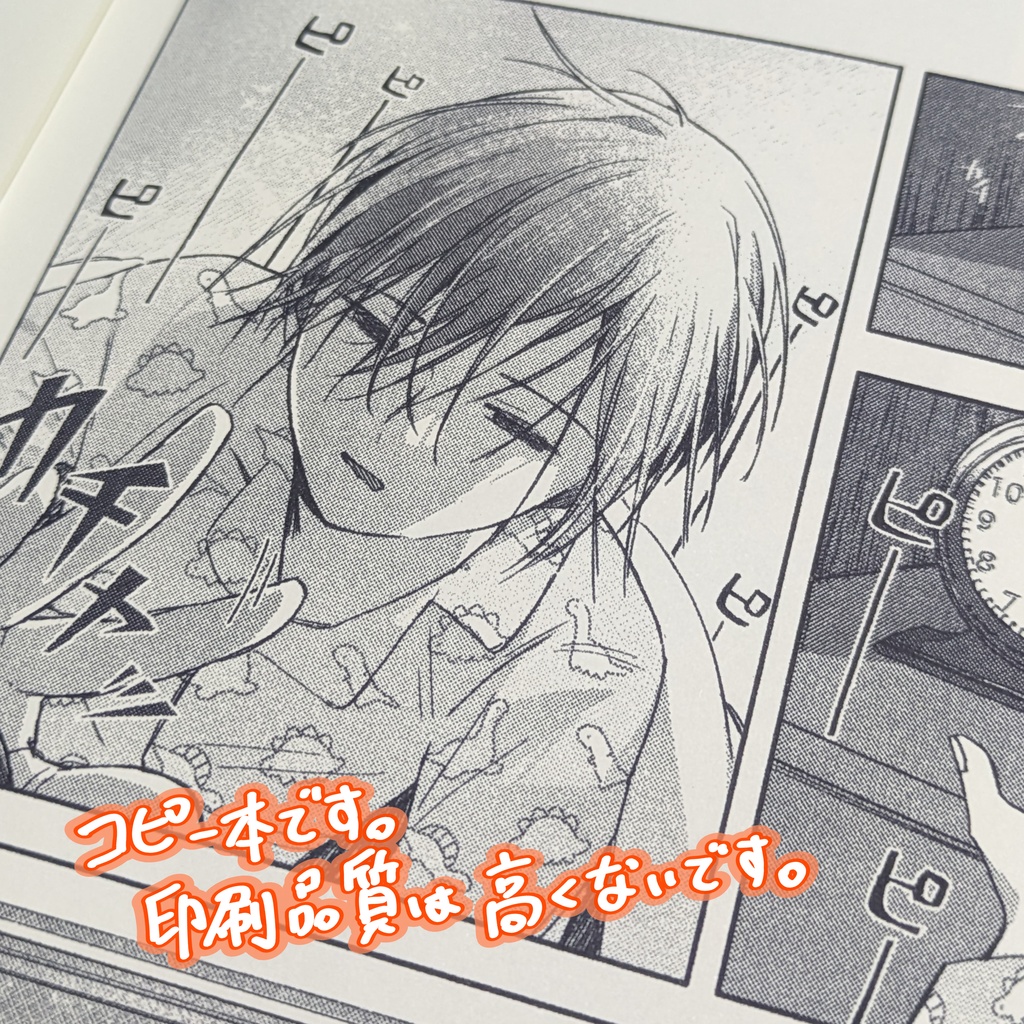 【完売】「ちょっと、朝を見てただけ/ちょっと、朝が見えただけ」冊子特装版