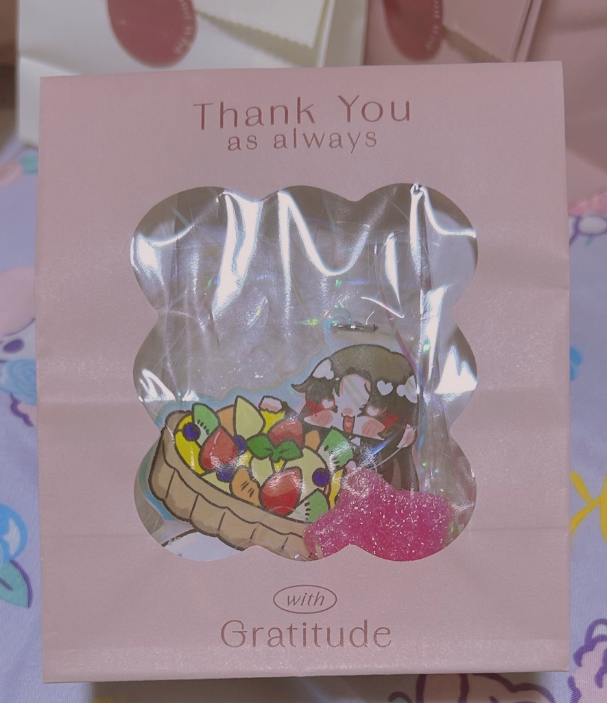 もぐもぐオーロラアクキー♡ロージャ