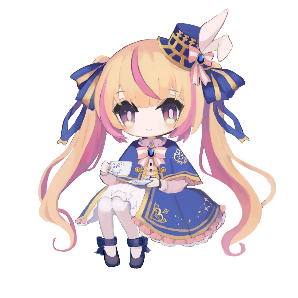 Vちるひ缶バッジ_オレンジ