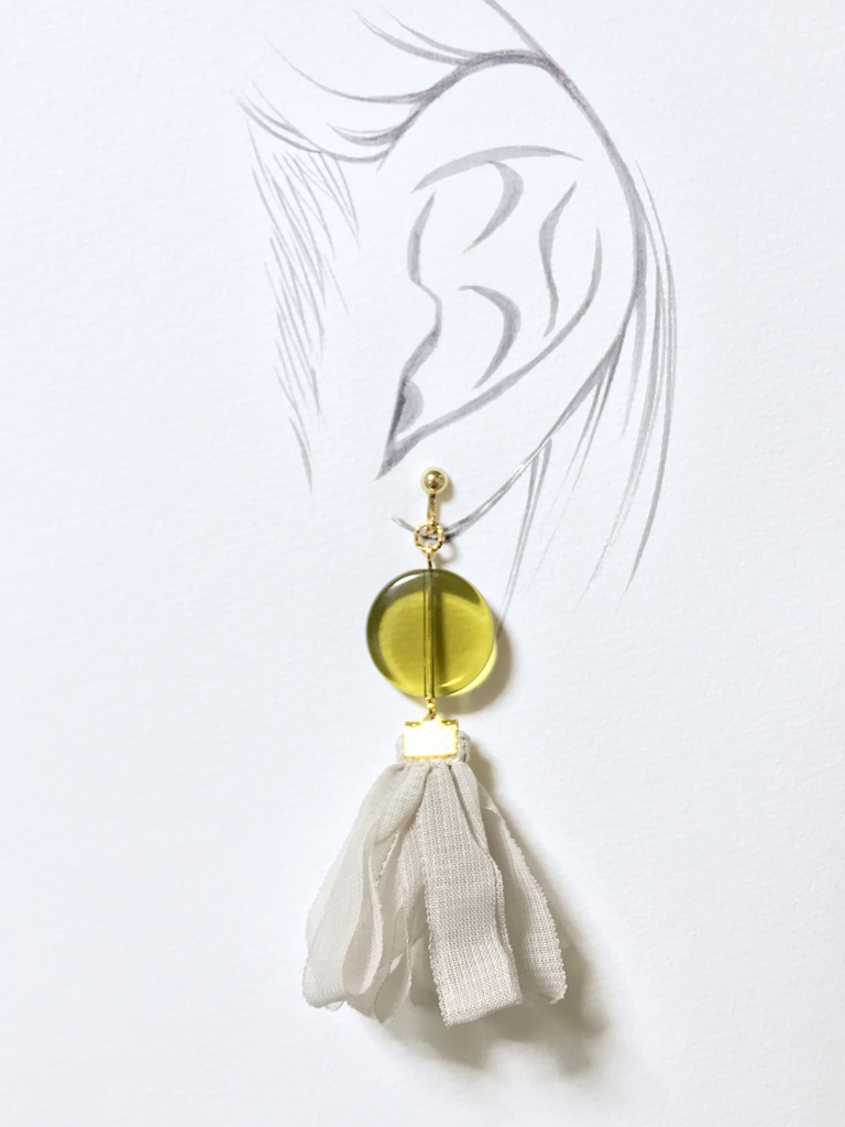 石切丸 イメージ 大振り ピアス イヤリング