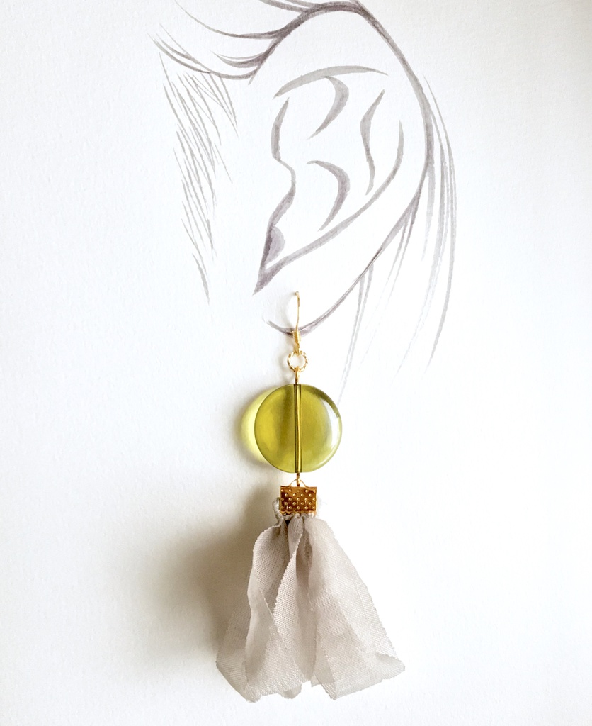 石切丸 イメージ 大振り ピアス イヤリング