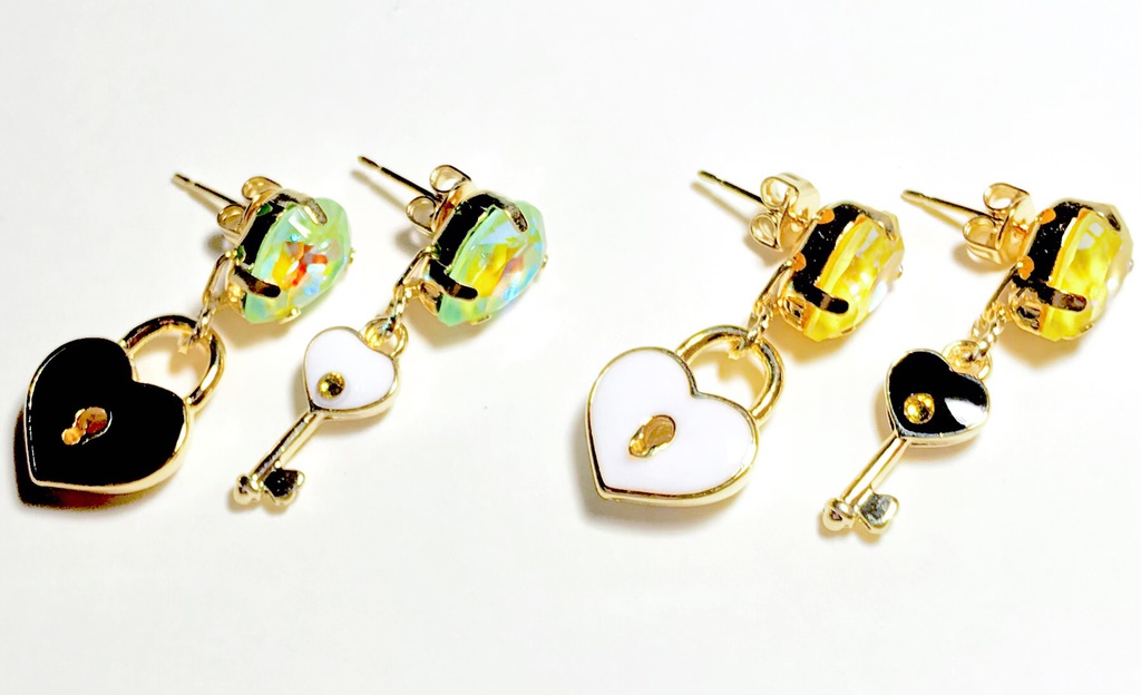 刀剣乱舞 髭切 膝丸 源氏兄弟 イメージイ ヤリング ピアス