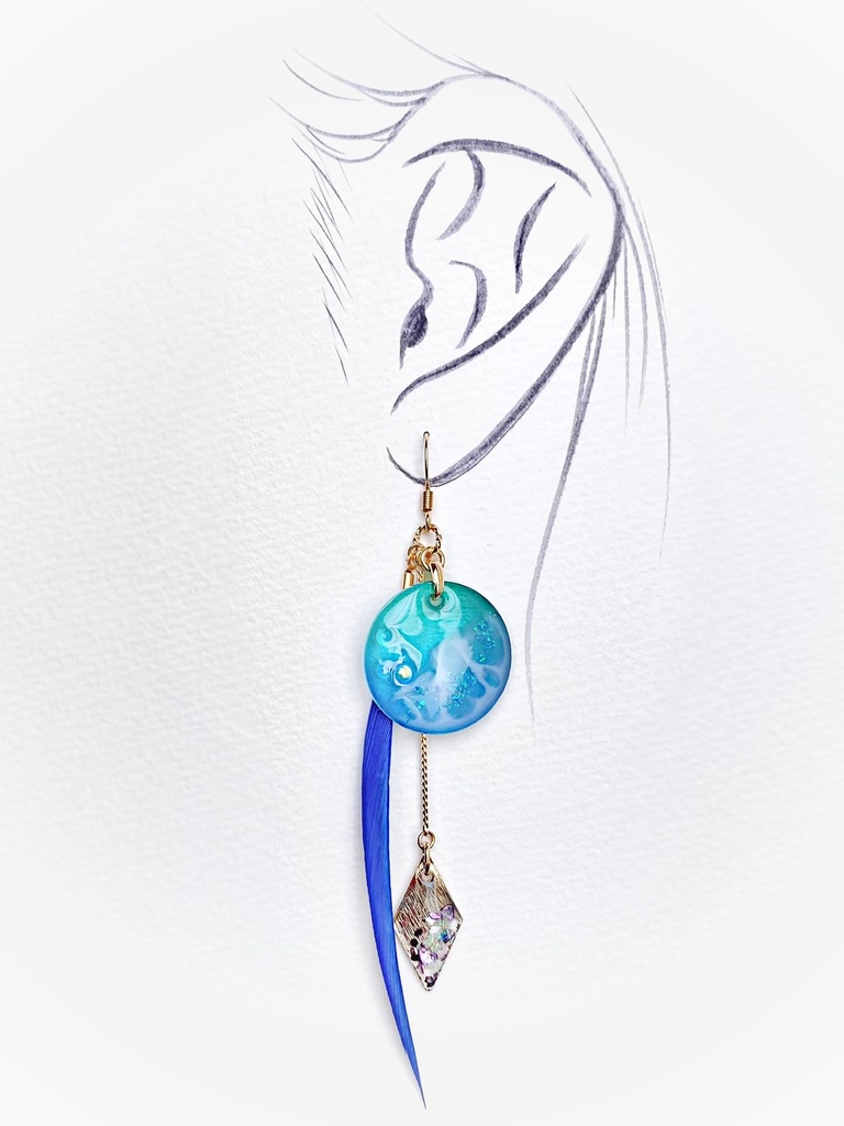 リーチ兄弟 イメージ イヤリング ピアス