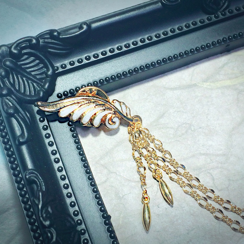 鶴丸国永 イメージアクセサリー 襟ブローチ