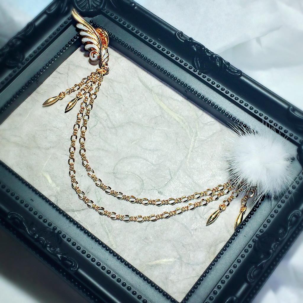 鶴丸国永 イメージアクセサリー 襟ブローチ