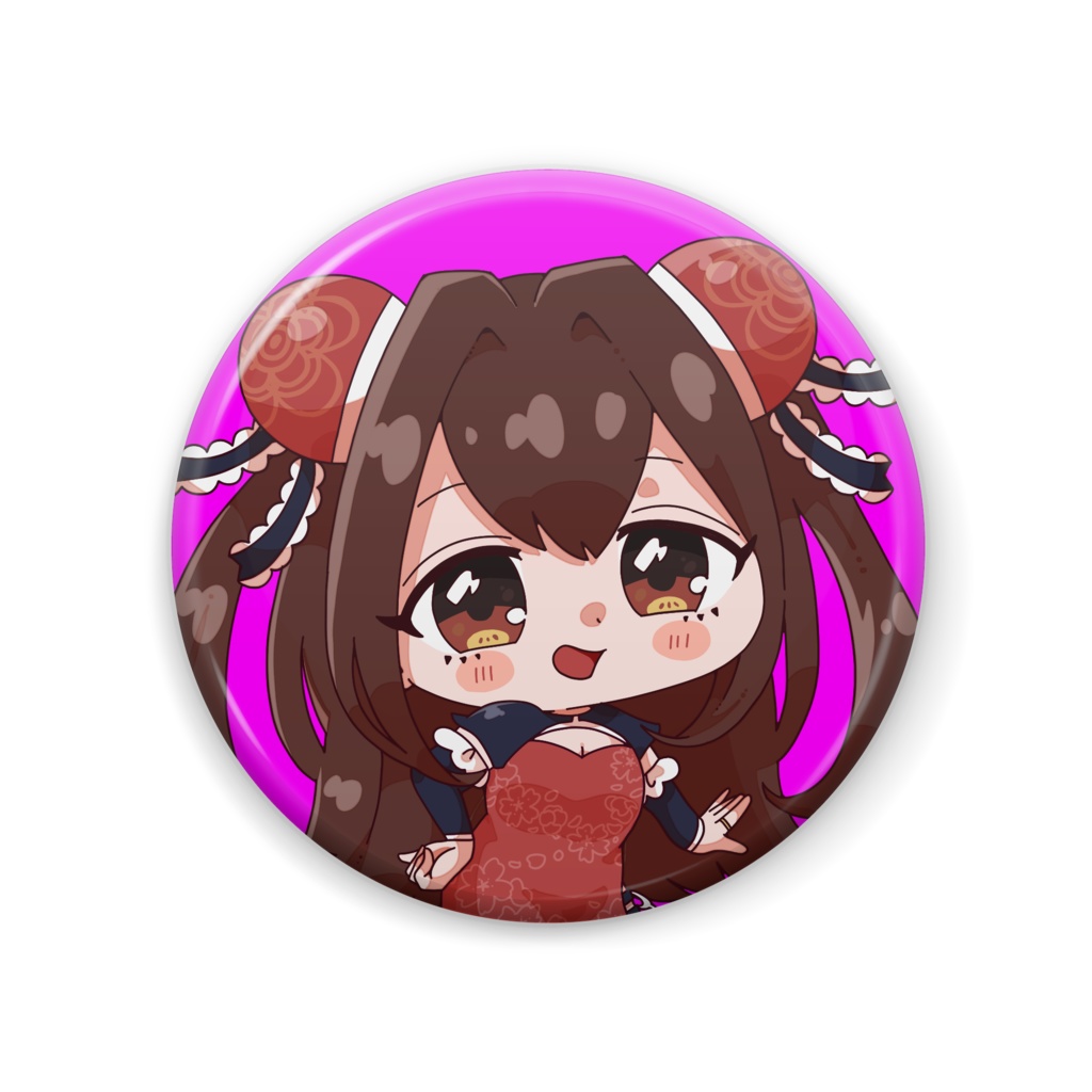 妖美華夜 SDキャラ缶バッチ