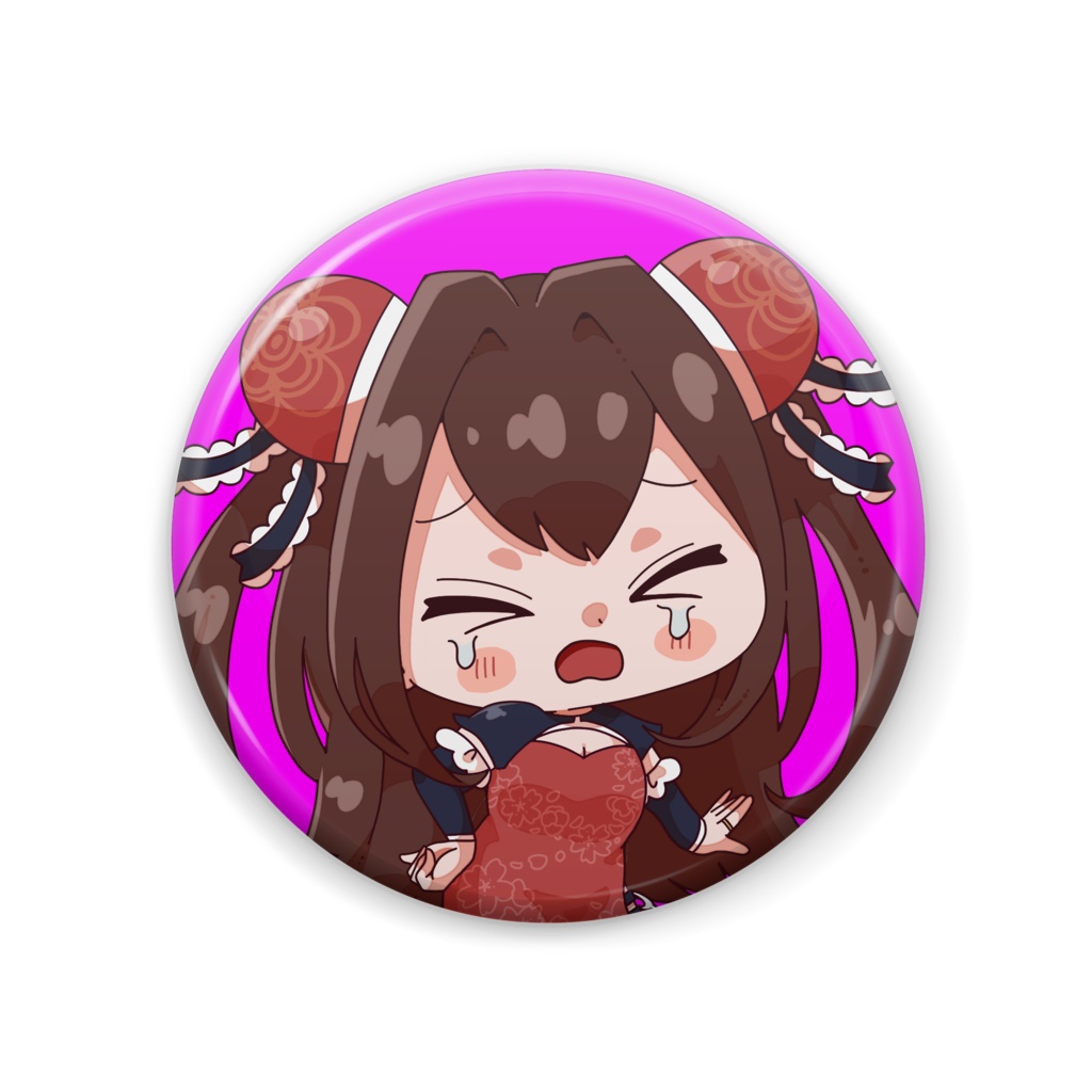 妖美華夜 SDキャラ缶バッチ