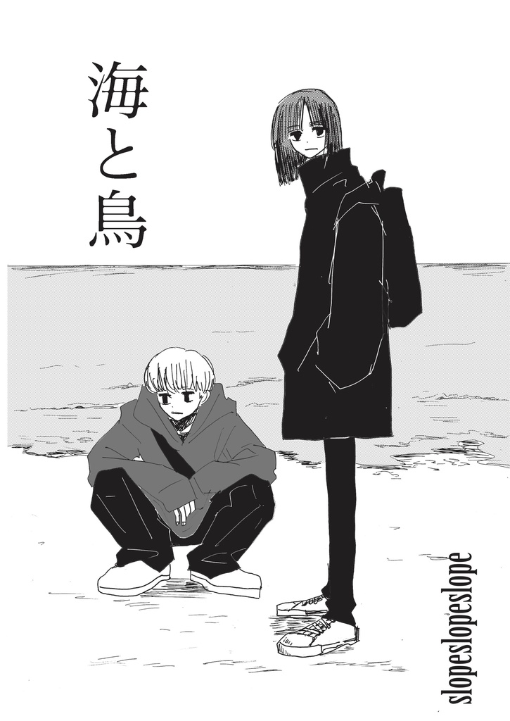 海と鳥