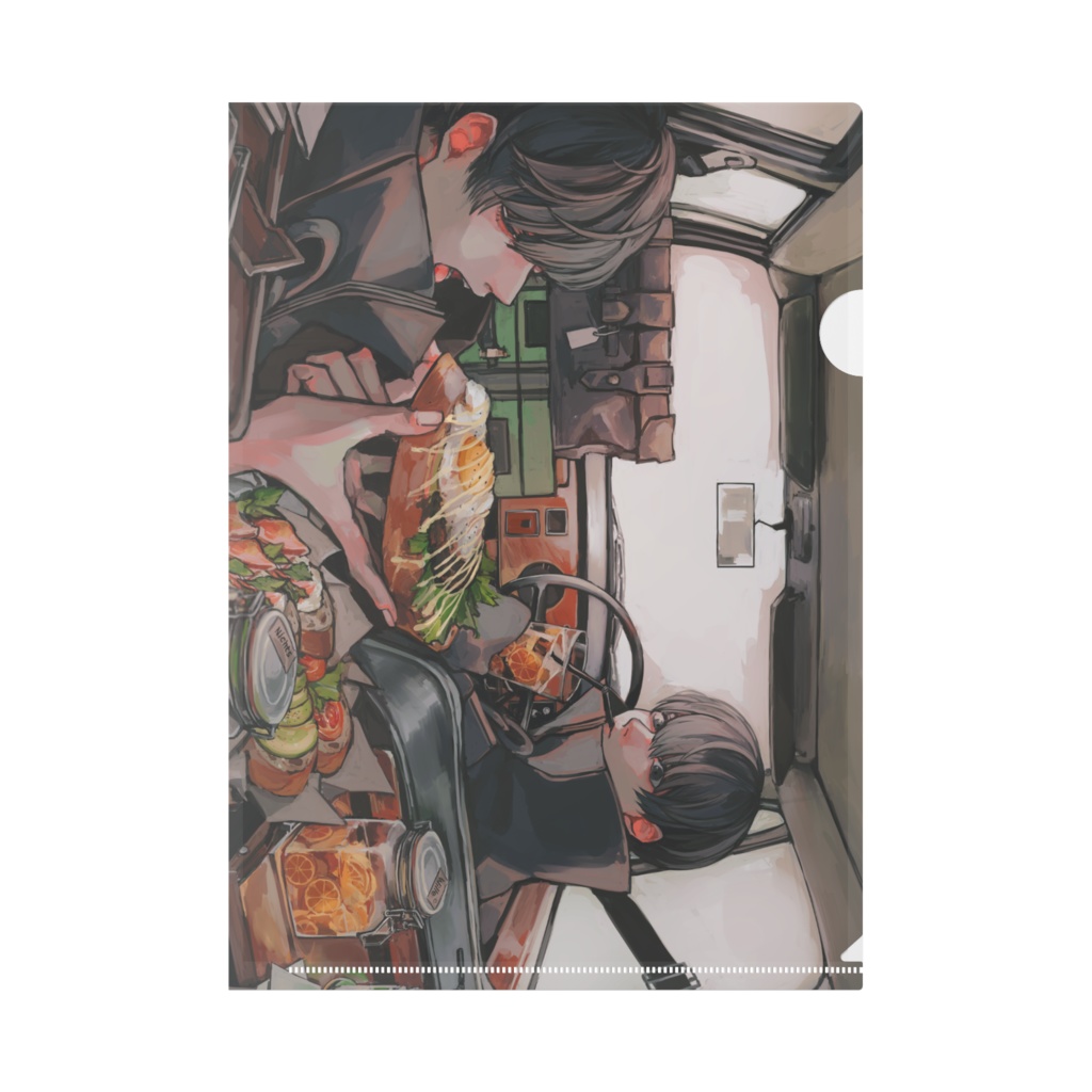 クリアファイル【Mittagessen】