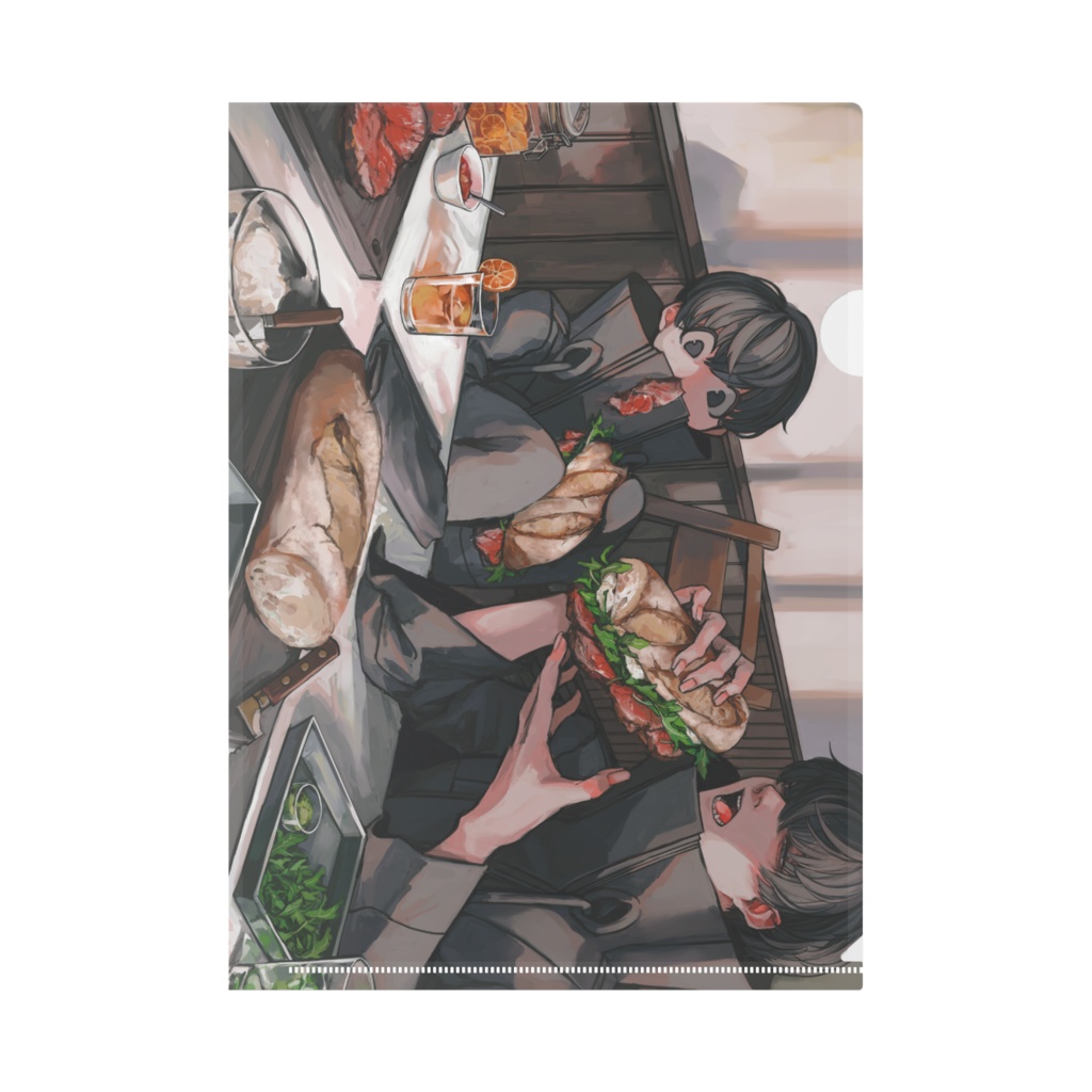 クリアファイル【sandwich】