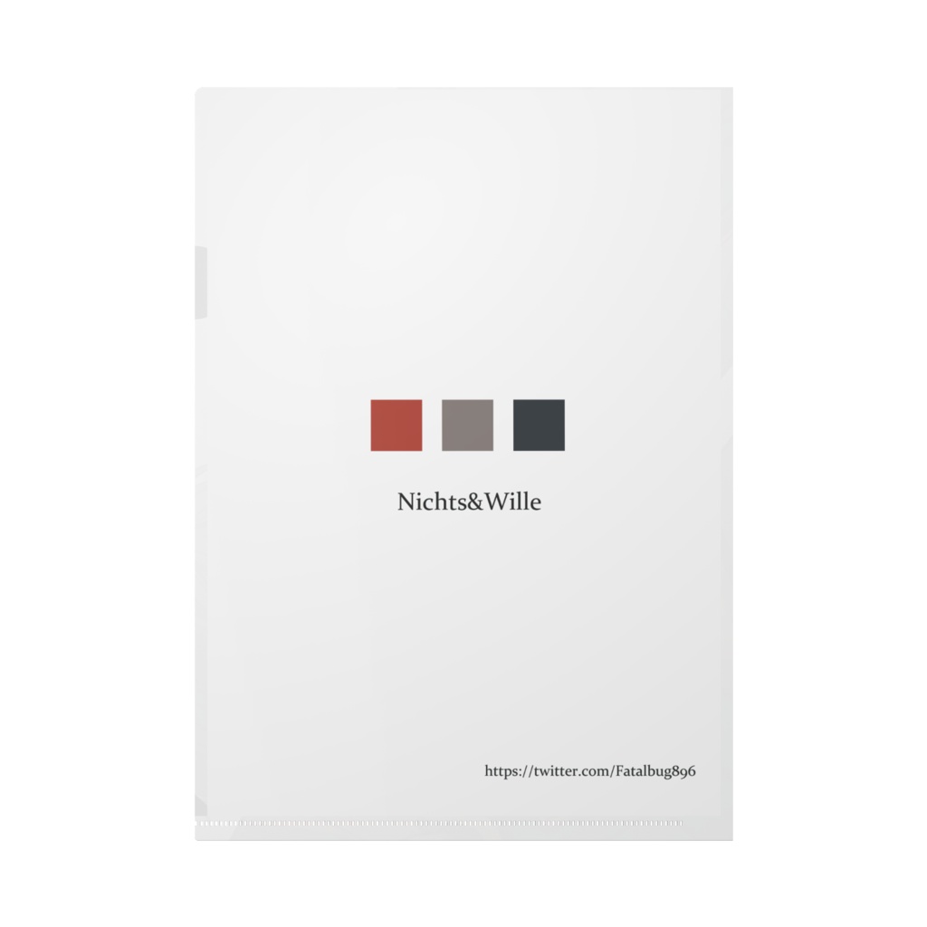 クリアファイル【Hamburger】