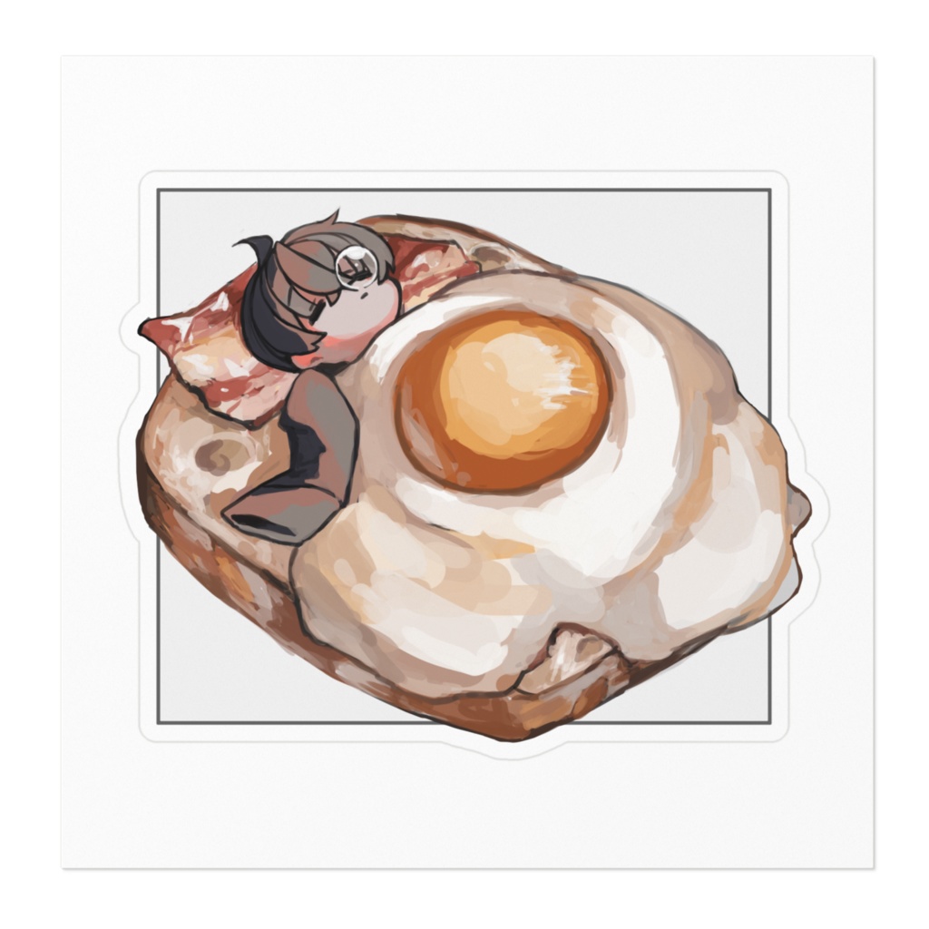 ステッカー【おやすみ】