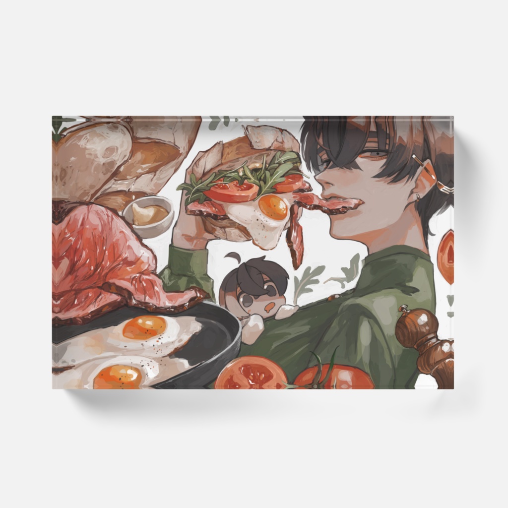 アクリルブロック【ごちそう】