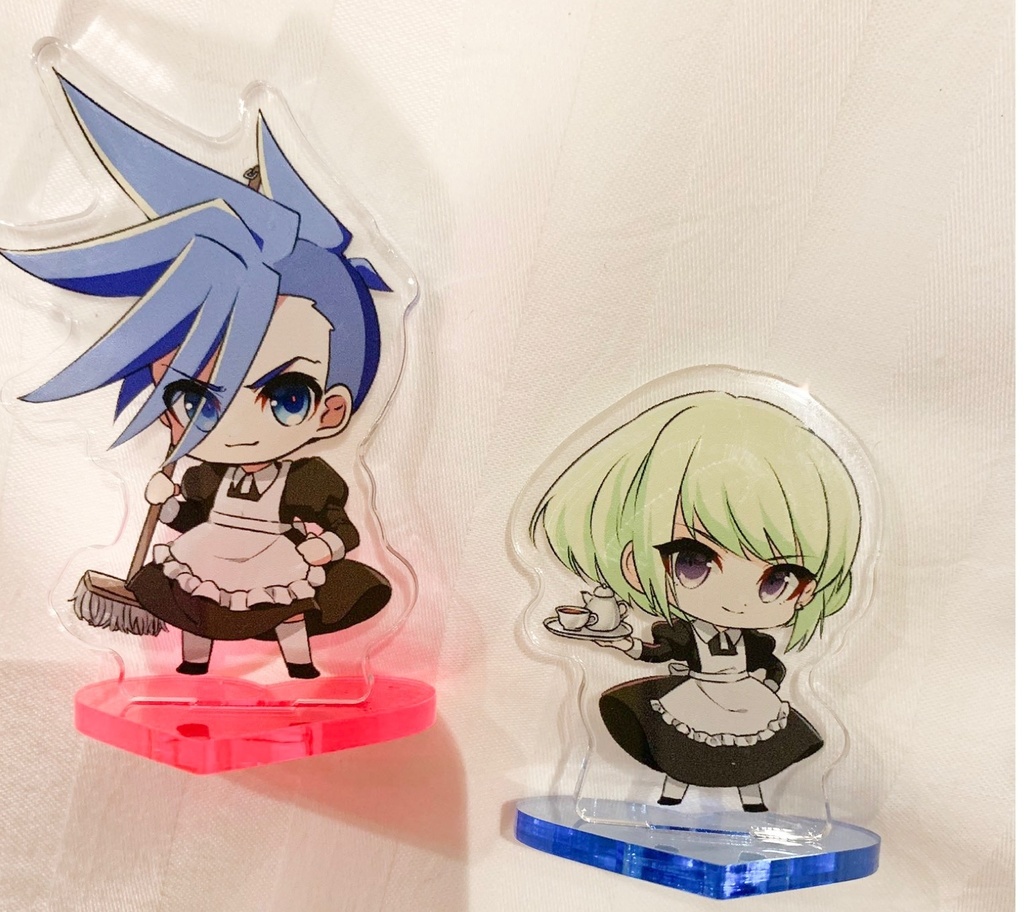 ガロ♡リオ メイド服アクリルフィギュア