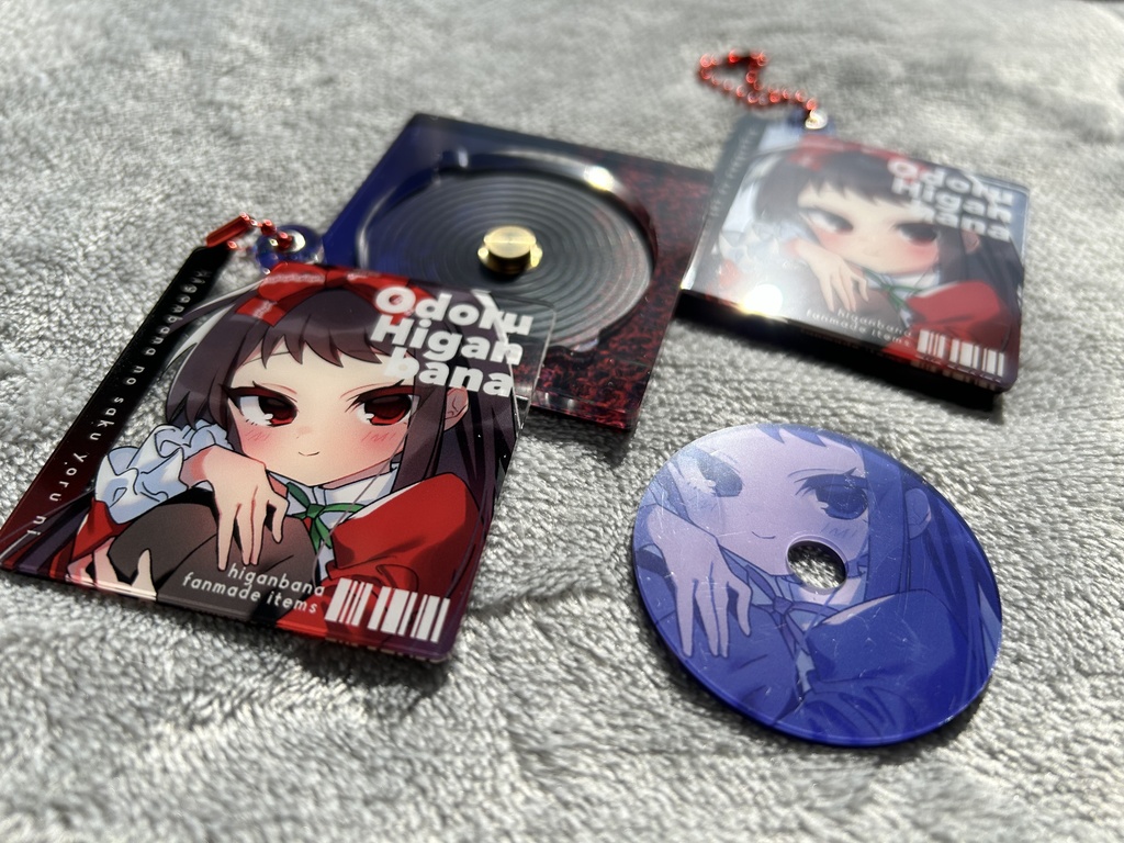 彼岸花CD風アクキー