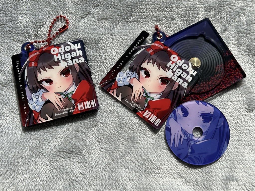 彼岸花CD風アクキー