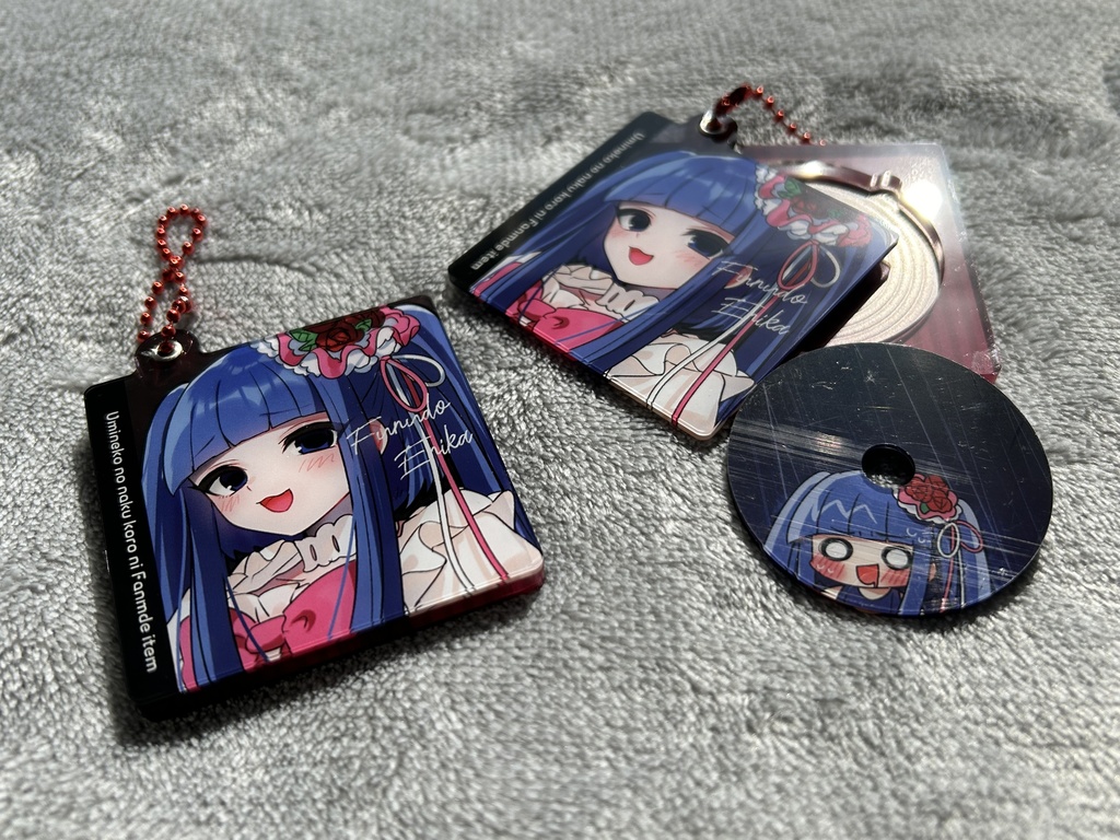 古戸ヱリカCD風アクキー