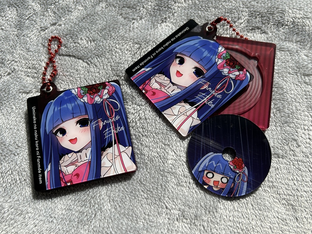 古戸ヱリカCD風アクキー