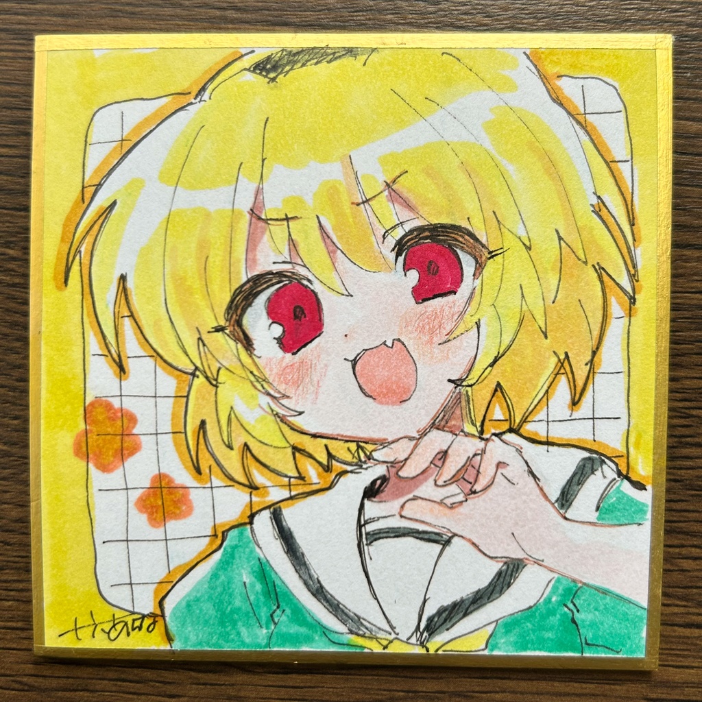 【手描きイラスト】沙都子