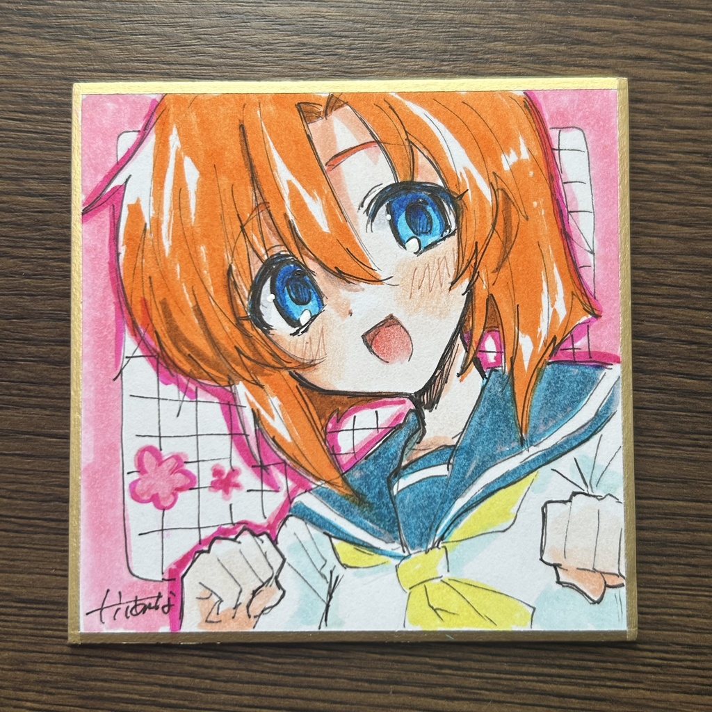 【手描きイラスト】レナ②