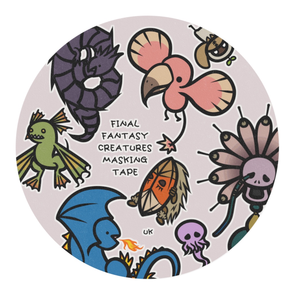 FFクリーチャーズマスキングテープ