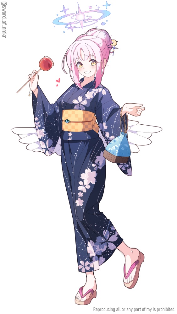 アクリルスタンド　聖園ミカ（浴衣）