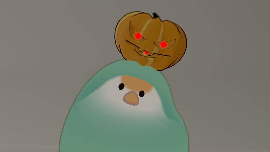 【無料】ローポリハロウィンセット(ロリポップ&ジャック・オー・ランタン)