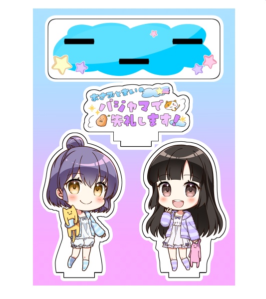 【イベントグッズ】アクリルフィギュアプレート