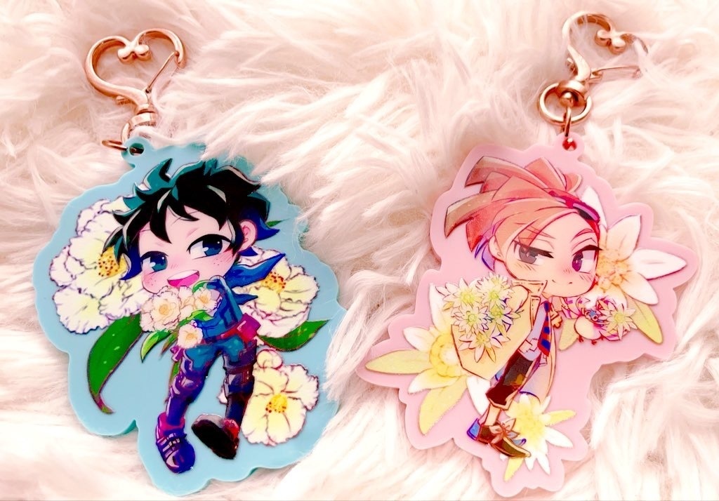 出ロデ 誕生花アクキーセット