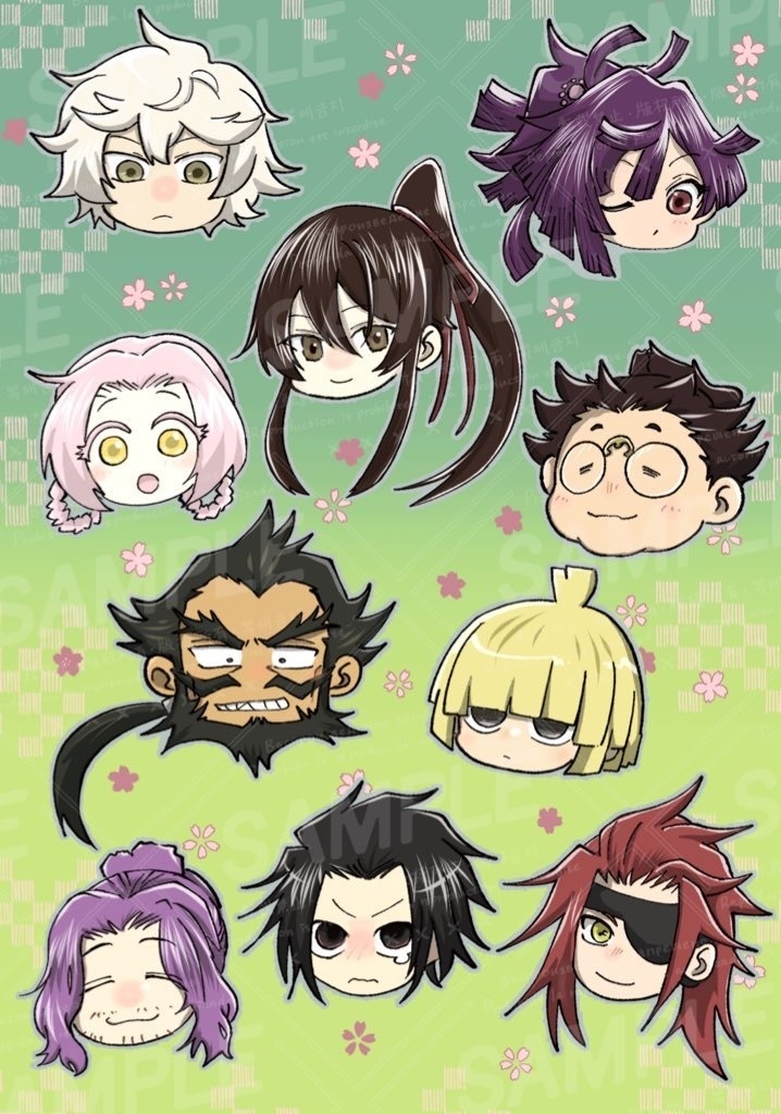 地獄楽オールキャラクリアファイル