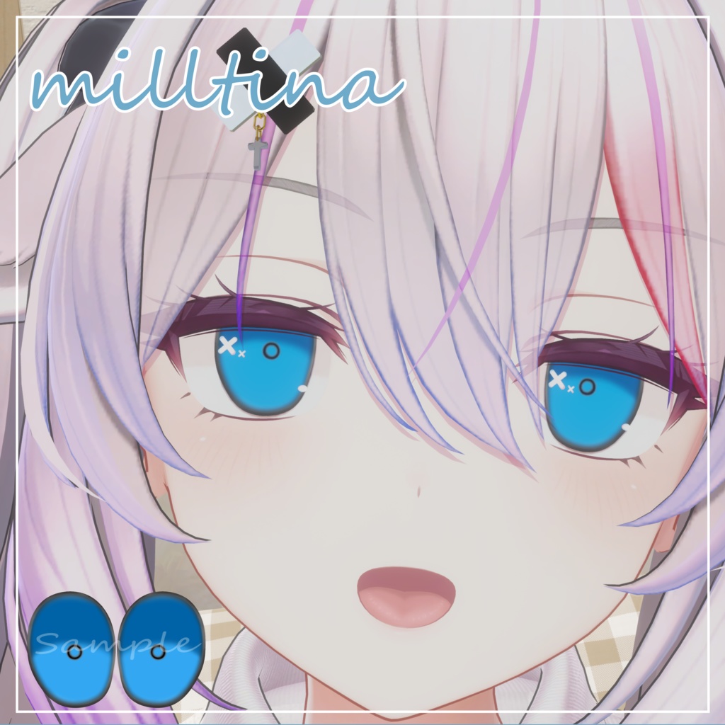 【5アバター対応】Circle Eye Texture【VRChat】