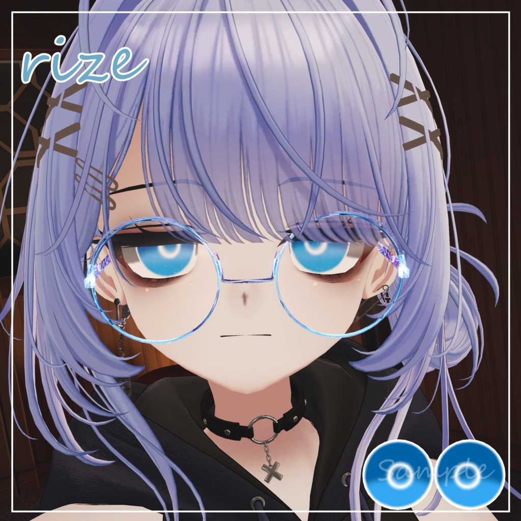 【5アバター対応】Circle Eye Texture【VRChat】