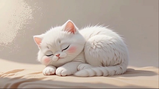 white_cat壁紙