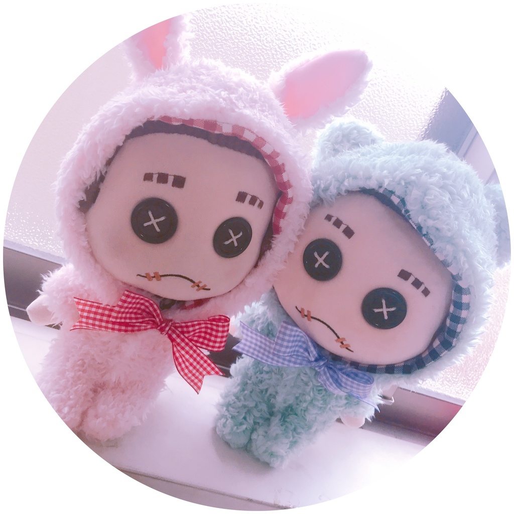 パステルきぐるみロンパース