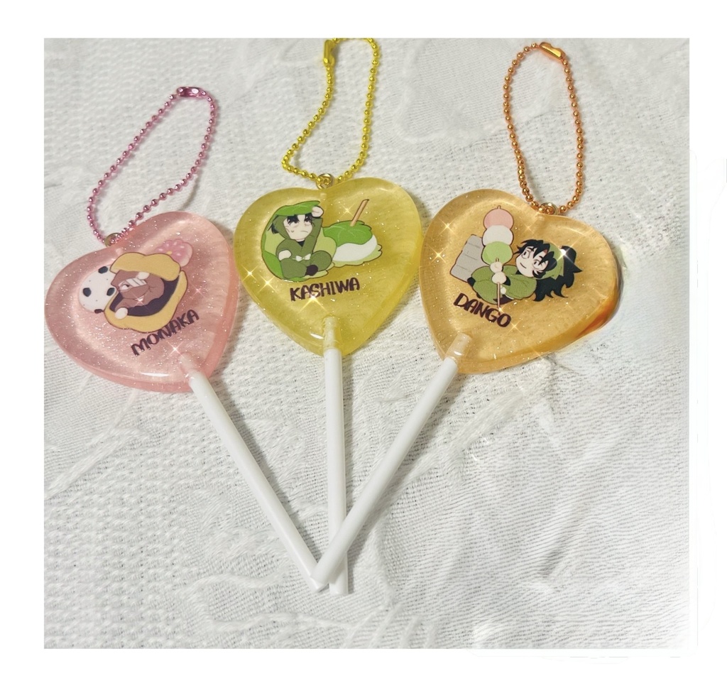 【雑・文・伊】キャンディアクリルキーホルダー