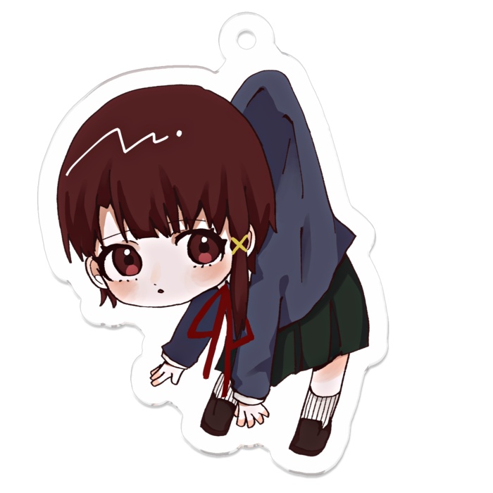 岩倉玲音 アクリルキーホルダー Marimo Babu Booth