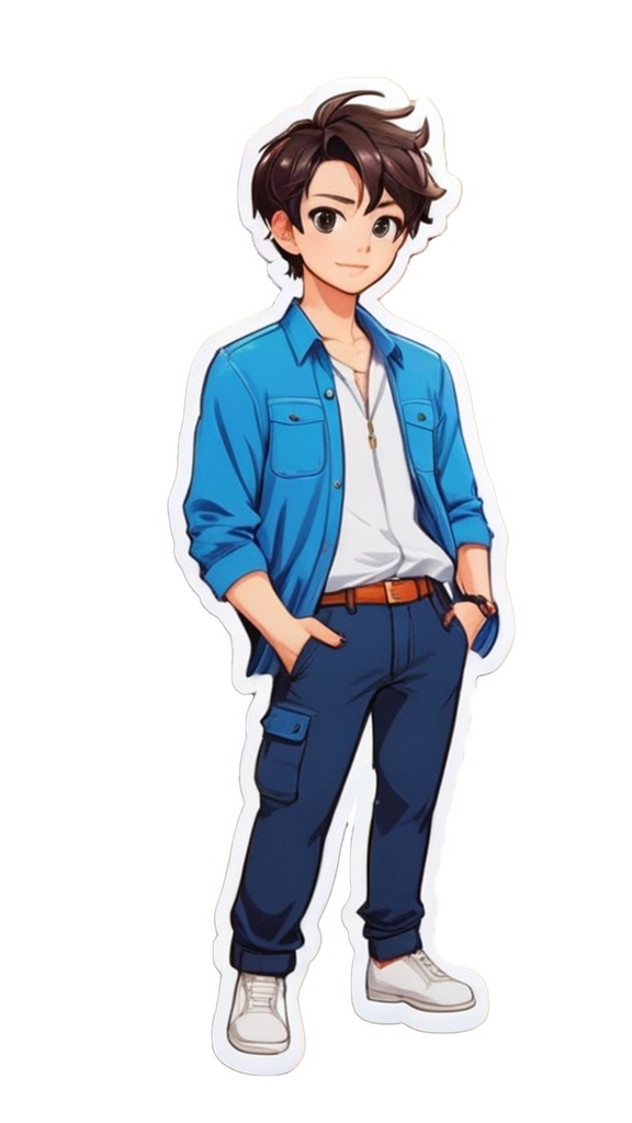 青年キャラクター02