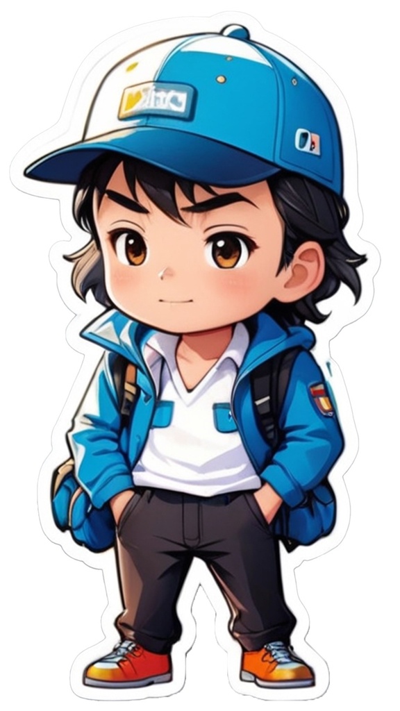 青年キャラクター04