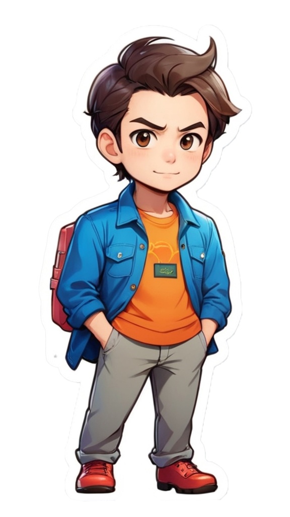 青年キャラクター03